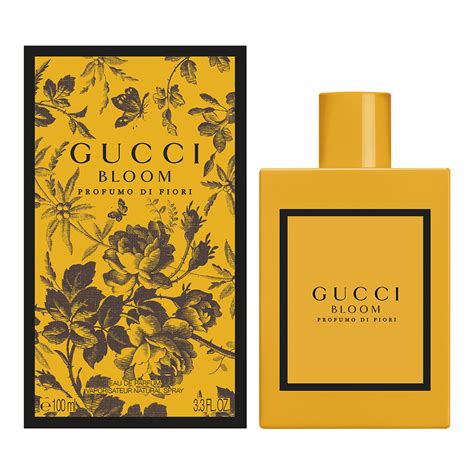 Gucci Bloom yellow bottle